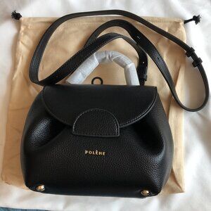 Polene Black Crossbody Bag